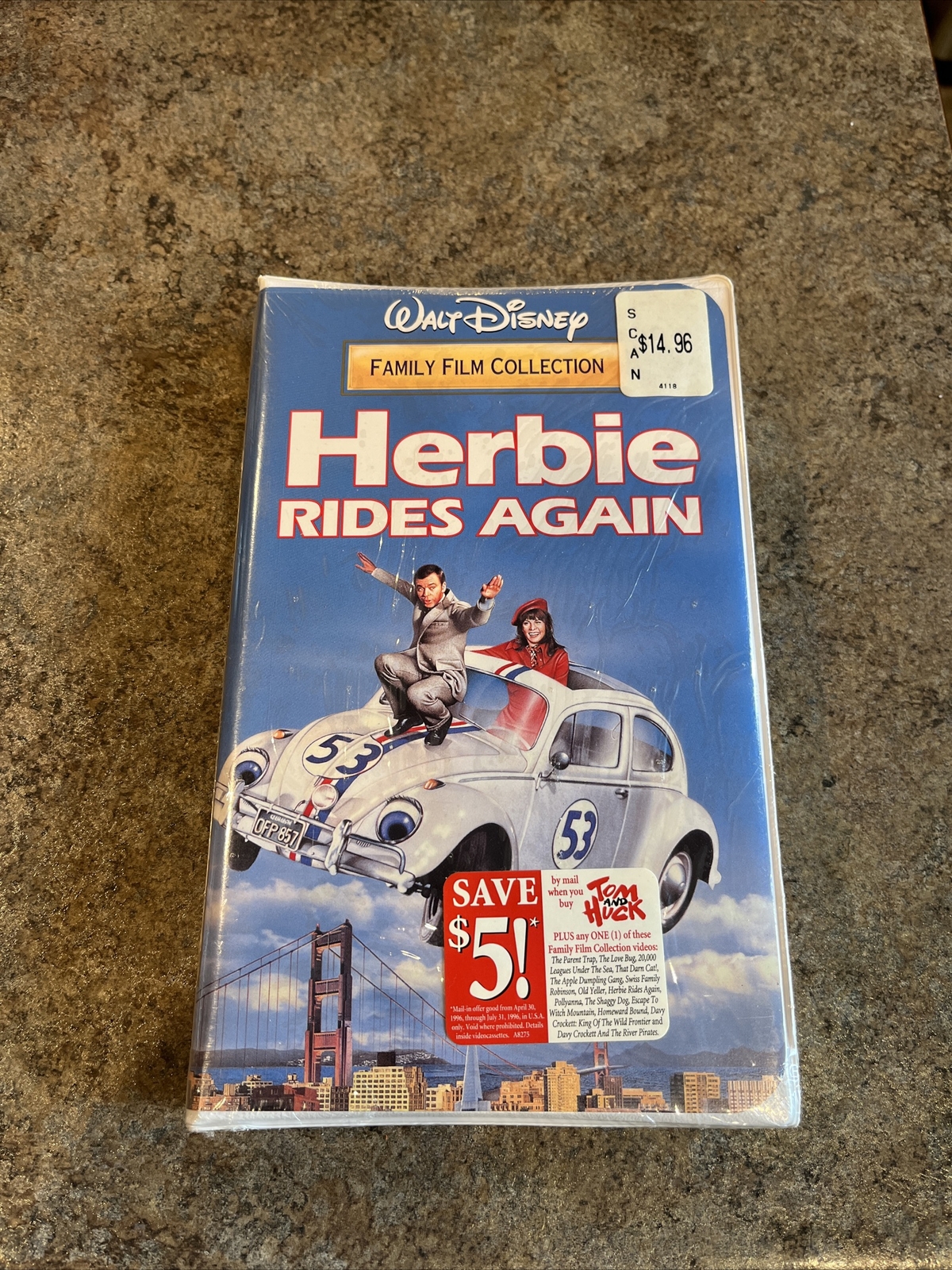 Herbie Rides Again Vhs
