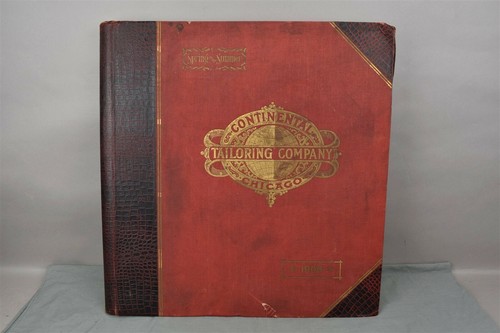 1908 Continental Tailoring Company Book Staple Fabrics Chicago Spring & Summer