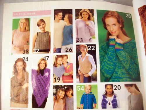 Creative Knitting Magazine 68 Project Ideas Purse Bonanza and Afghans March 2005 - Picture 2 of 7