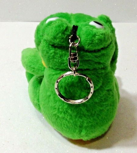 RANA FROG PELUCHE PORTACHIAVI O VENTOSA PLUSH 11 / 13 CM SCEGLI IL MODELLO - Foto 4 di 7