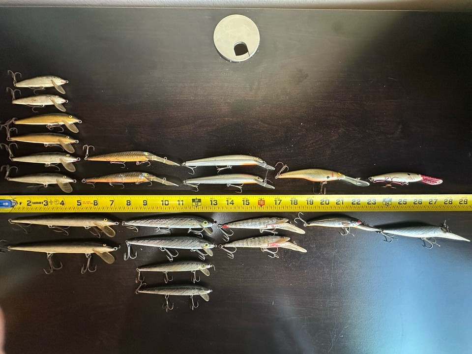 Lot De 16 Jerkbaits Pour Pêche - Assortiment #2 - Leurres Durs D'occasion