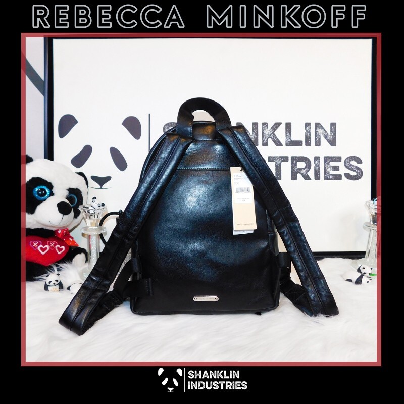 REBECCA MINKOFF girl gang Leather Backpack Black ??REBECCA MINKOFF?? NWT Small Leather Girl * Gang  main image 4