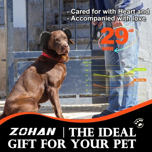 Comfortable Noise Protection Earmuffs for Large Dogs - Durable & Stylish Design - Picture 8 of 8