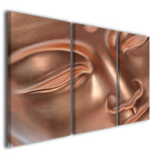 Quadro Buddha III stampa moderna su tela canvas arredamento orientale etnico zen