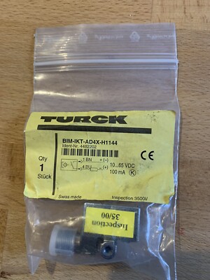 Turck BIM-IKT-AD4X-H1144 Swiss made