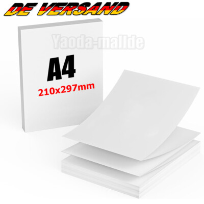 100-1000 Faltung A4 Thermodruckerpapier A4 Thermopapier für Phomemo M08F P831 