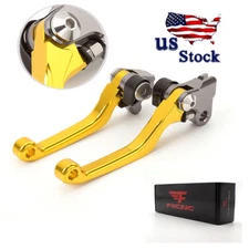 US CNC Dirt Bike Brake Clutch Levers For Suzuki RMZ250/RMZ450 2005 2006-2018