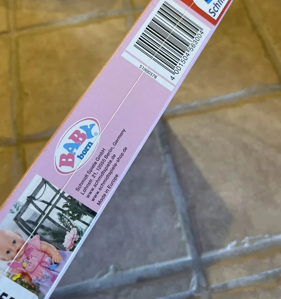 Schmidt Juegos Children’s Jigsaw Puzzle 100 Pc. Muñecas Baby Born flores alemanas Foto 4 de 4