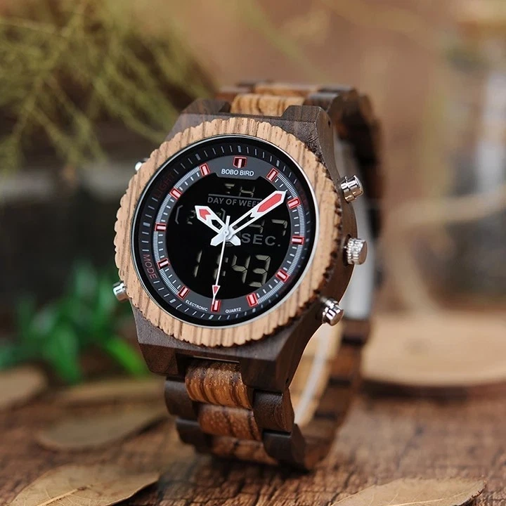 Bobo bird top bamboo watch