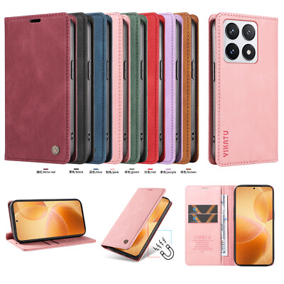 Handy Hülle Für Xiaomi Redmi K70 Note 13 Poco X6 Schutz Tasche Wallet Case Cover