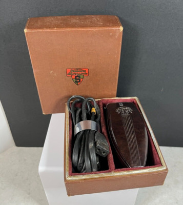 Vintage Sunbeam Shavemaster AC Model Electric Shaver in Orig. Box - #M082050