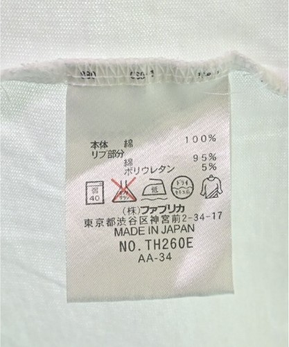 T-shirts officiel LACOSTE / coupe et cousu blanc 4 (environ L) 2200539820010