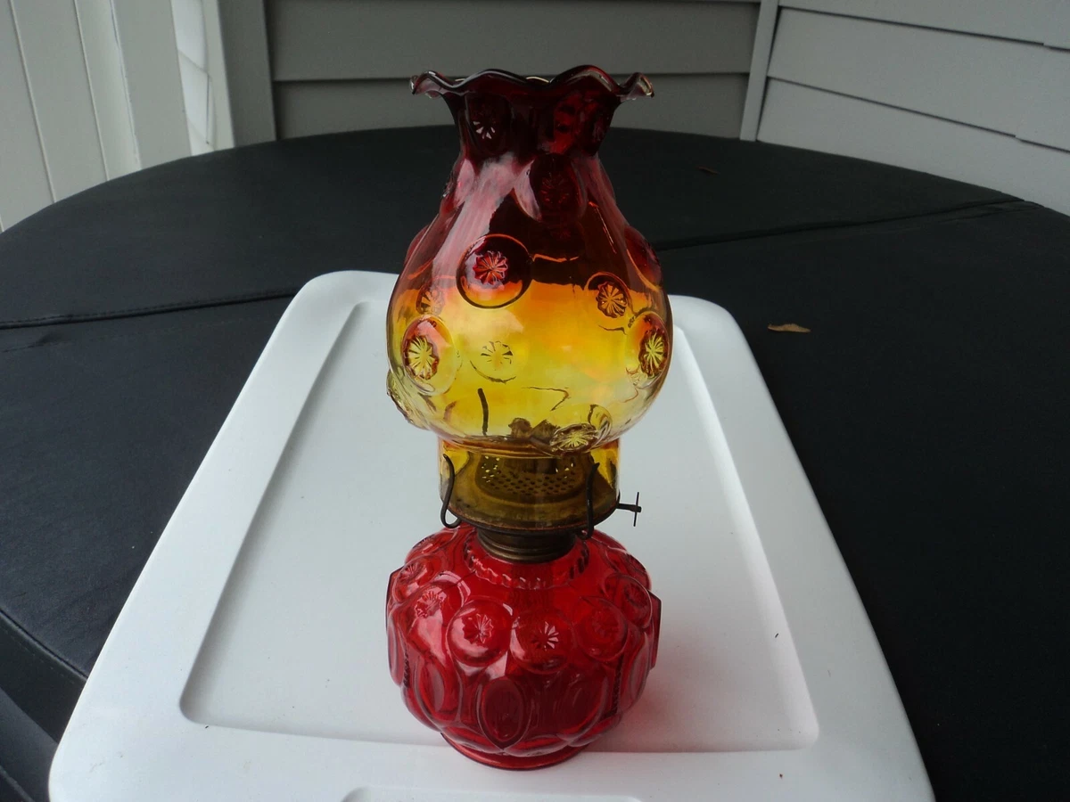 Moon and cheap stars oil lamp