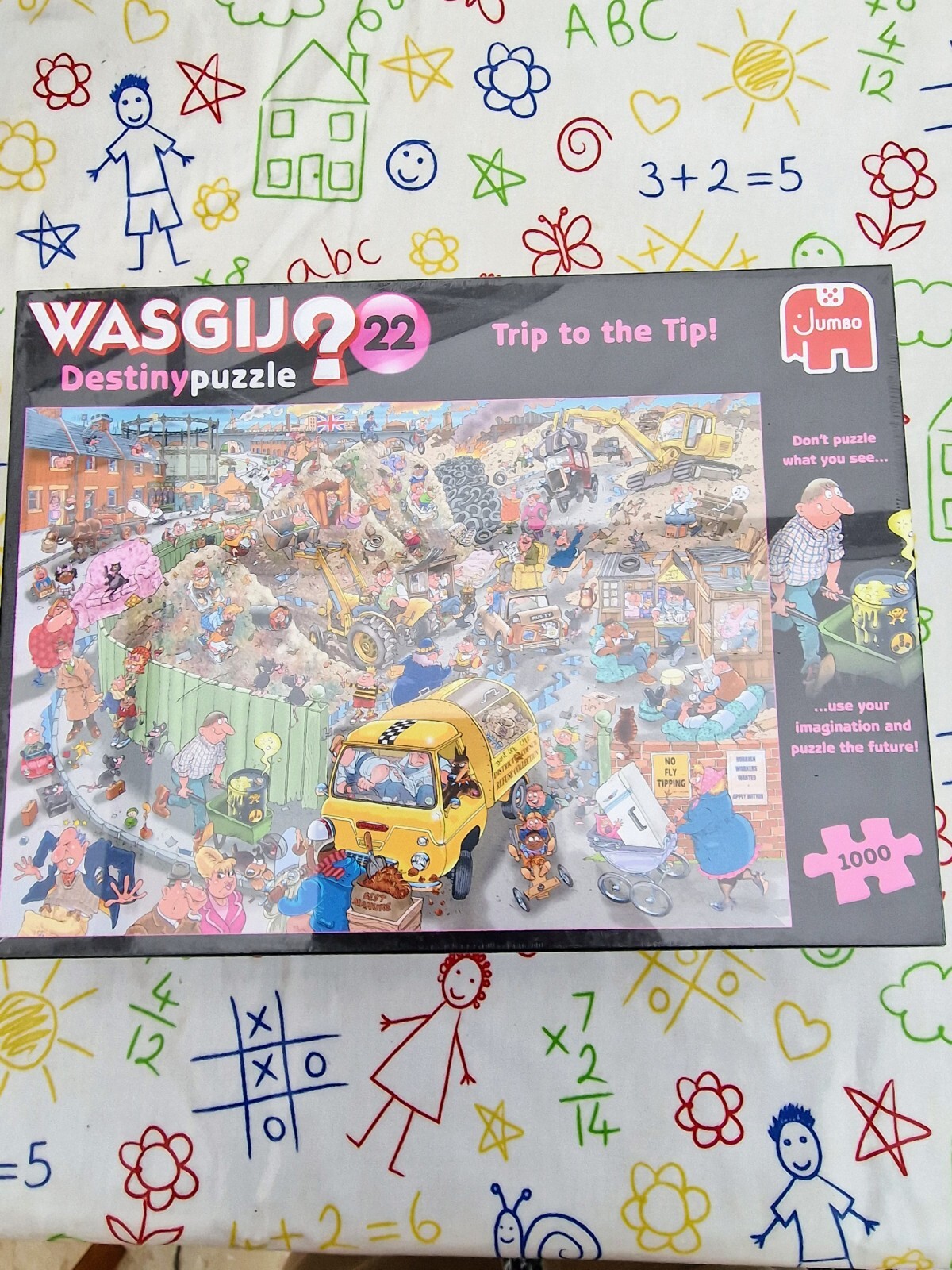 Wasgij Jigsaw job lot Of 6 used and 1 New Jigsaw Puzzles. All 1000
