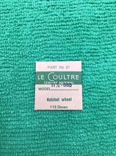 Jaeger LeCoultre Ratchet Wheel Cal. 11 1/2 885 Part 415 27, NOS