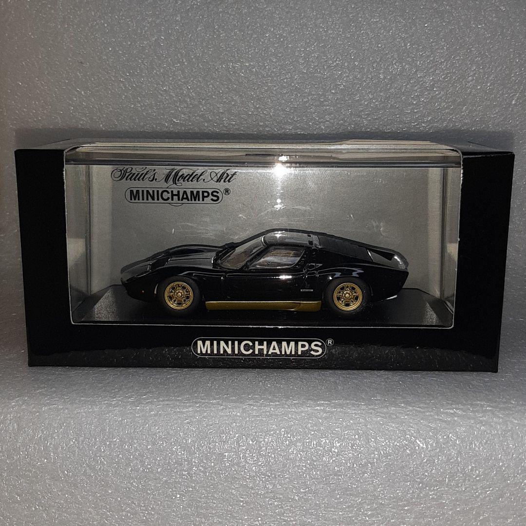 アメリカ通販ファッション MINICHAMPS Lamborghini Miura Black 1/43 Minicar | eBay 乗用車