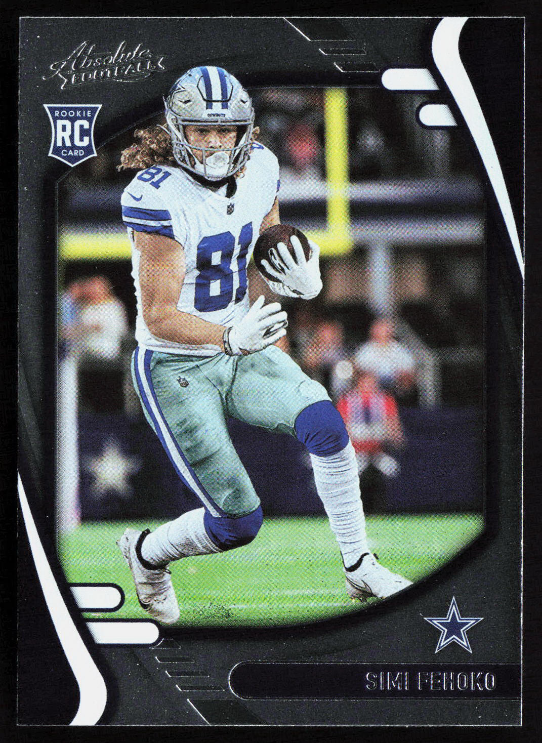 2021 Panini Absolute Retail Simi Fehoko #141 Rookie RC Dallas Cowboys