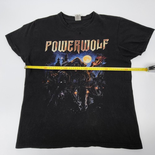 Powerwolf Wolfsnächte 2015 T shirt Tour Shirt L - Picture 5 of 8