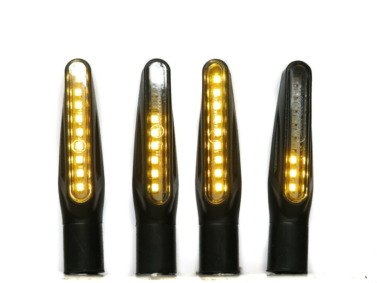 Indicators LED Sequential Full Set 4 For Kawasaki ZX-6R ZX600G