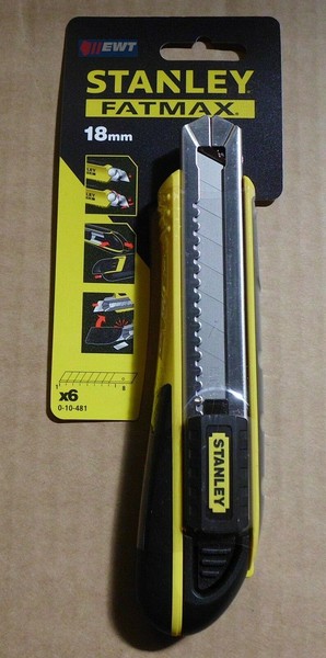 Stanley Fatmax 0-10-481 Messer Cuttermesser Cutter Teppichmesser-image
