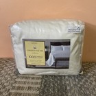 WellBeing Silvadur 1000 TC CVC 6-Piece King Sheet Set Ivory MSRP $200.00 @