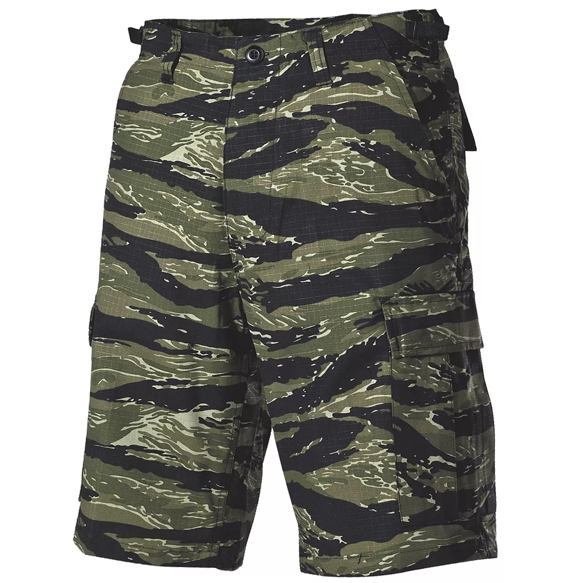 Tiger stripe cargo shorts sale