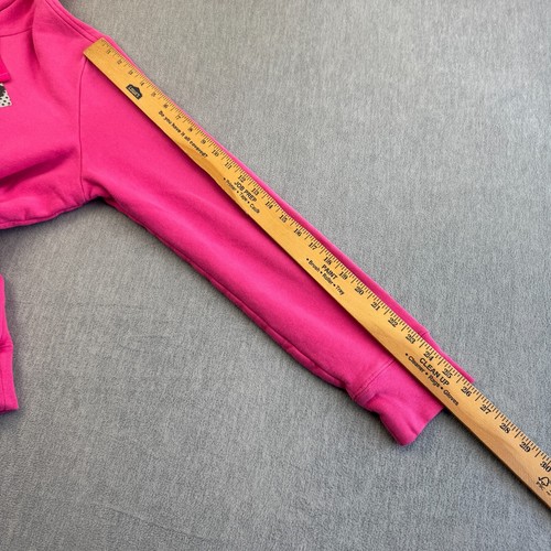 The North Face Hoodie Womens XL Pink Pullover Sweatshirt Fleece Stretch Outdoors - Picture 9 of 11
