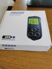 GMI PS200 gas detector H2S O2 CH4(LEL) CO c/w charger - NON PUMPED