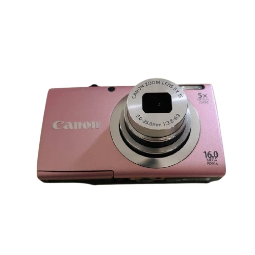 Canon PowerShot A2400 IS 16.0MP Digital Camera English Pink