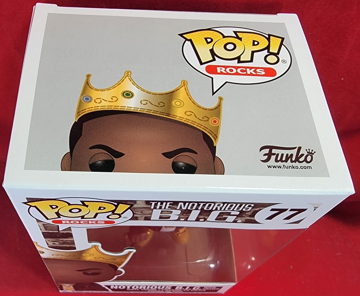 アメコミ Notorious B.I.G. with Crown 77 Notorious B.I.G. Crown Funko Pop! Vinyl Figure #77