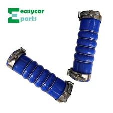 2X Silicone Coolant Hose W/ Clamps F50-6308 Fit for PACCAR Peterbilt & Kenworth