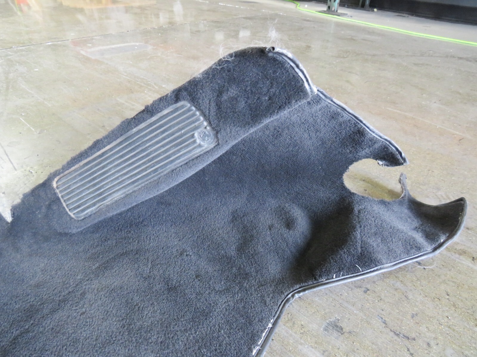 Ferrari 575, LH, Left, Front Carpet, Black, Used, P/N 66082694