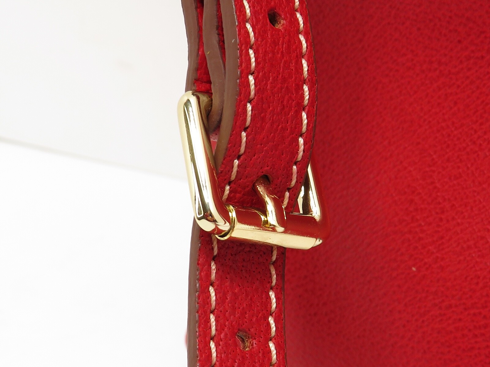 DOONEY BOURKE RECTANGULAR SHOULDER HANDBAG RED/PI… - image 6