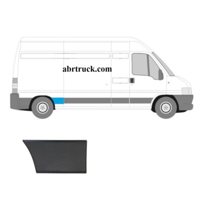 MODANATURA PARAFANGO POSTERIORE SINISTRA FIAT DUCATO BOXER JUMPER 2002
