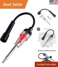 Compact Engine Ignition Tester - Reliable Spark Plug Diagnostics for All Motors