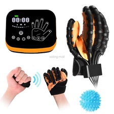 Rehabilitation Robot Glove Stroke Finger Exerciser Rehab Trainer Xmas Gift