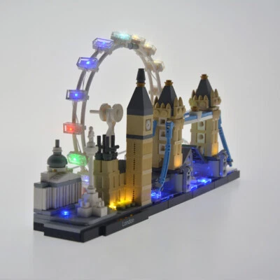 GEAMENT LED Licht Set Für Architecture LONDON Skyline LEGO 21034 Beleuchtungsset
