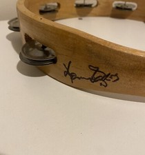Kenny Rogers SIGNED Stage Used PRISTINE Tambourine