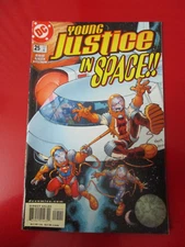YOUNG JUSTICE #25 NOVEMBER 2000 NM- NEAR MINT 9.2 DC COMICS DAVID NAUCK STUCKER