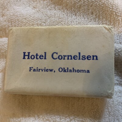 VTG HOTEL SOAP HOTEL CORNELSEN  FAIRVIEW OKLAHOMA FLOTILLA FLOATING SOAP  ARMOUR