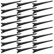 24 Pack Duck Bill Hair Clips Rustproof Metal Curl Clips for Hair Styling