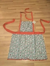 NWT Ulster Weaver Shaped Cotton Apron Fifi:retro/vintage style/ Ship in CA, USA 