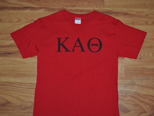 t-shirt small kappa alpha theta university of missouri tigers 18 inches pit2pit