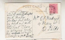 VICTORIA, KANGAROO FLAT cds., 1908 ppc., 1d. to St. Kilda.
