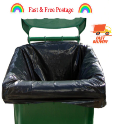 large black wheelie bin bags