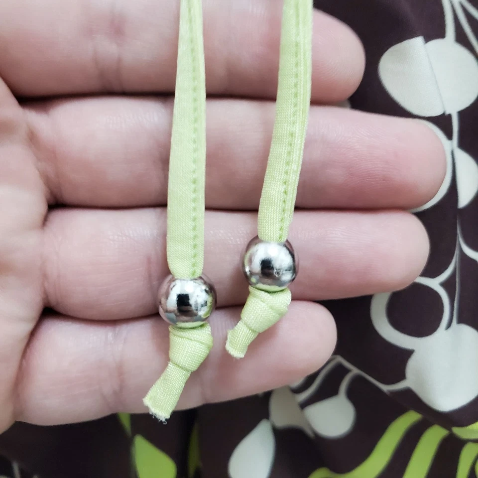 Traje de baño Fantasie vintage para mujer marrón lima estampado ceñido lateral talla grande EE. UU. 38GG Foto 2 de 4