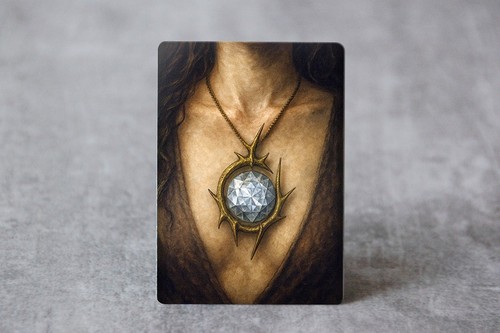 Diamond Tetten Mana Rock MOX | Satirical Altered  Art MTG - Picture 1 of 3