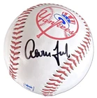 Aaron Judge Signed New York Yankees Logo Baseball PSA PSA/DNA