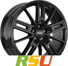 Ronal R67 jetblack 8x19" ET40 LK5 114.3 ML 82 Alufelgen 19 Zoll