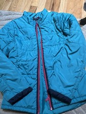 Nautica Boys Blue Puffer Jacket L 14/16 WPL06734 Polyester Mid-Length